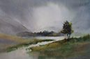 Watercolour artwork by student T Salt