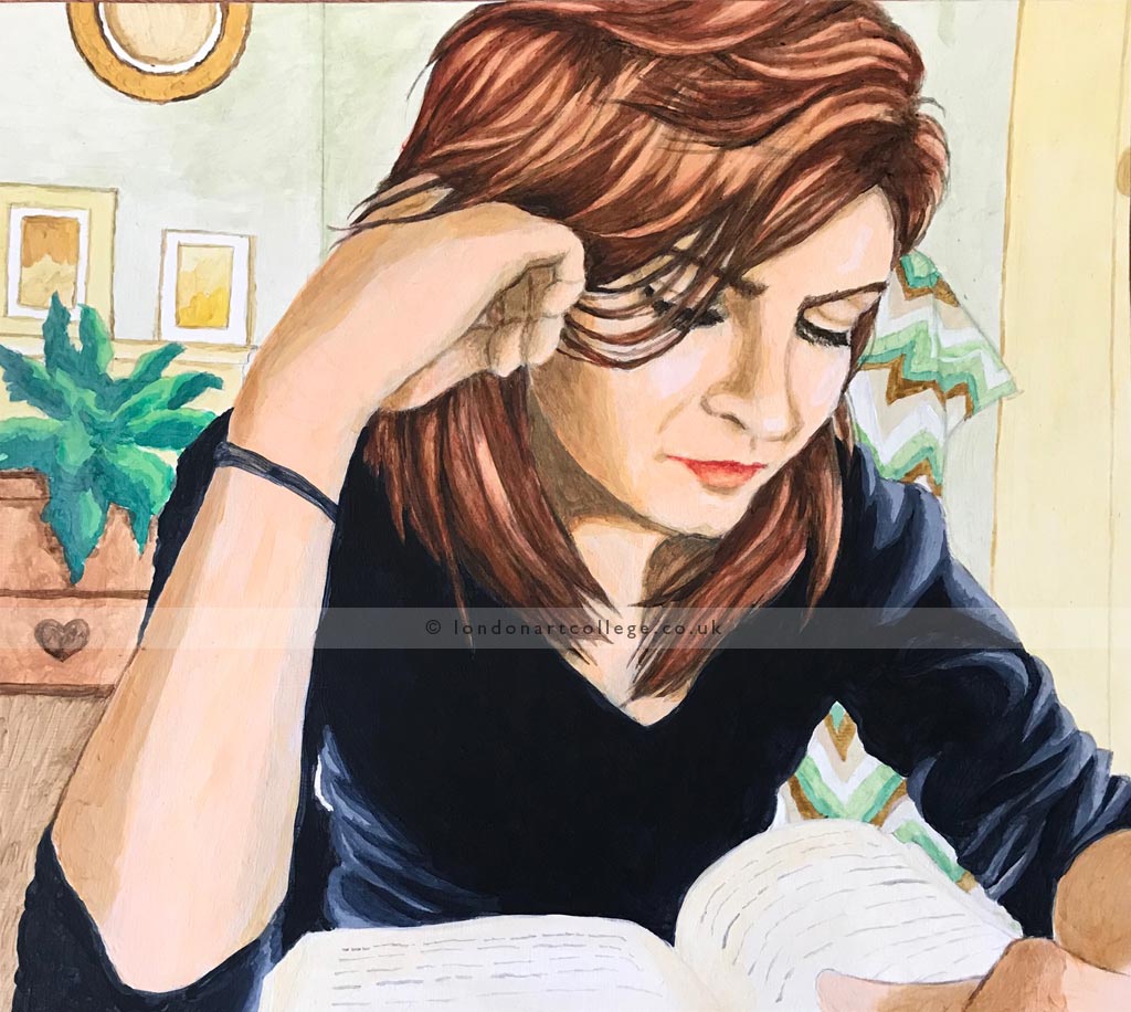 Portrait Painting Course Student Gallery London Art College