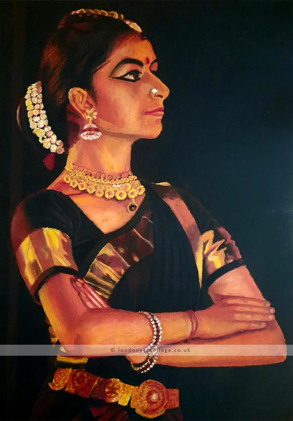 Portrait Painting Course Student Gallery London Art College