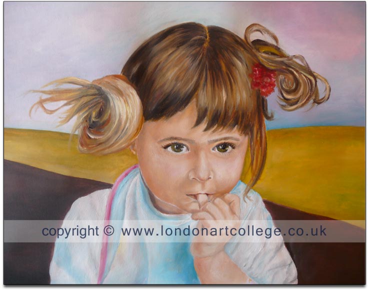 Portrait Painting Course Student Gallery London Art College