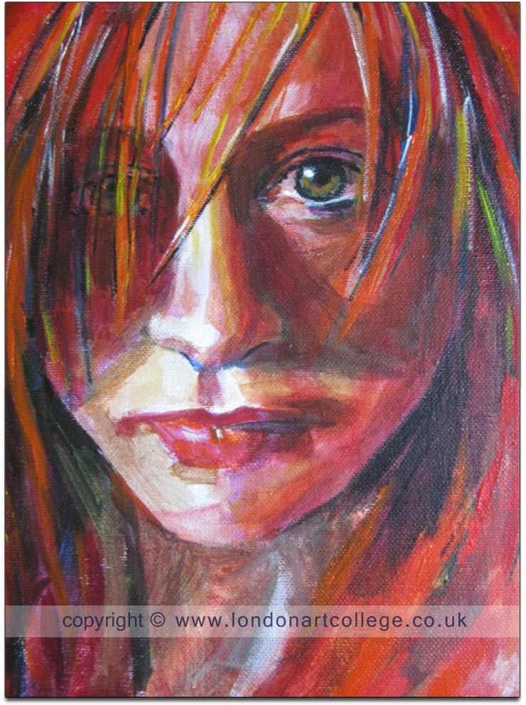 Portrait Painting Course Student Gallery London Art College